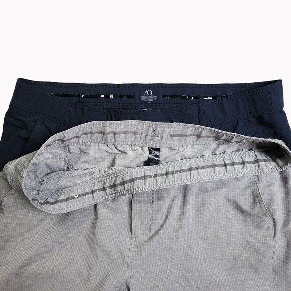 Set Of 2 AndersonOrd Mens Performance Shorts Size 40  Navy & Gray - Picture 3 of 7